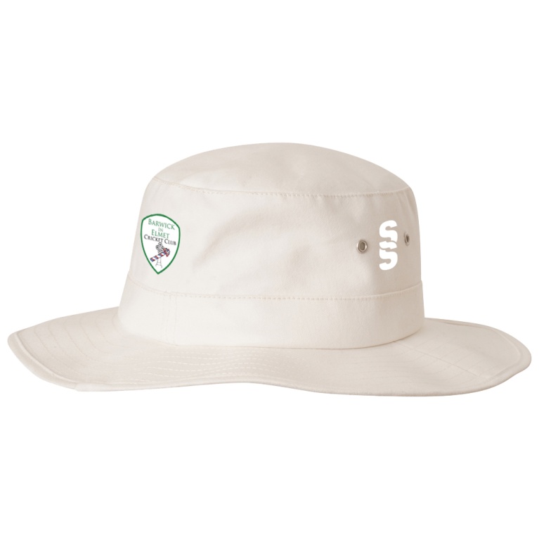 Barwick In Elmet CC - Floppy Sun Hat - Ivory