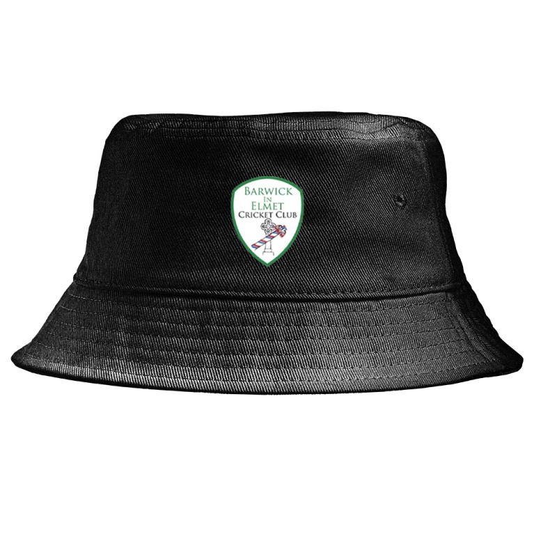 BARWICK IN ELMET CRICKET CLUB Dual Bucket Hat - Black