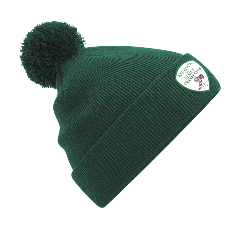 BARWICK IN ELMET CRICKET CLUB Original Pom Pom Beanie : Bottle
